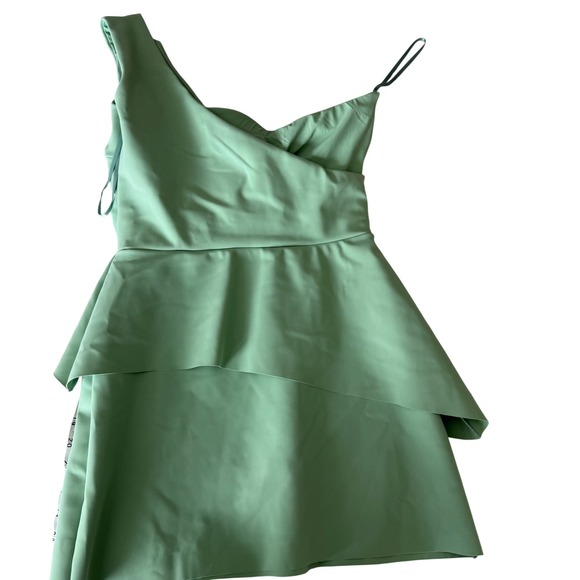 Chiara Boni La Petite Robe One Shoulder Cocktail Dress Sequin Floral IT 40/4 NWT - Picture 5 of 16